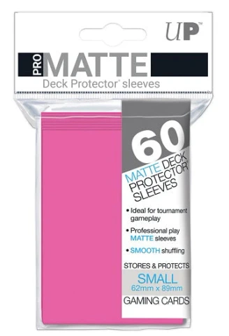 Hot Pink - 60 Count - Matte - Ultra Pro